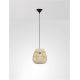 Pendule, Lustre suspendate - Lustra / Pendul modern design natural ratan MARLO D-27cm