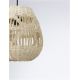 Pendule, Lustre suspendate - Lustra / Pendul modern design natural ratan MARLO D-27cm