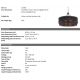 Candelabre, Lustre - Candelabru design elegant LUX Tissot L, bronz