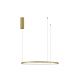 Pendule, Lustre suspendate - Lustra LED suspendata design modern circular TARQUIN D-60cm aurie