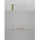 Pendule, Lustre suspendate - Lustra LED suspendata design modern circular TARQUIN D-60cm aurie