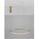 Pendule, Lustre suspendate - Lustra LED suspendata design modern circular TARQUIN D-60cm aurie