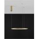 Pendule, Lustre suspendate - Lustra LED suspendata design modern circular TARQUIN D-60cm aurie
