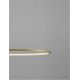Pendule, Lustre suspendate - Lustra LED suspendata design modern circular TARQUIN D-60cm aurie