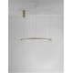 Pendule, Lustre suspendate - Lustra LED suspendata design modern circular TARQUIN D-80cm aurie
