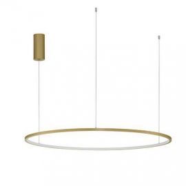 Pendule, Lustre suspendate - Lustra LED suspendata design modern circular TARQUIN D-100cm aurie