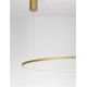 Pendule, Lustre suspendate - Lustra LED suspendata design modern circular TARQUIN D-100cm aurie
