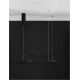 Pendule, Lustre suspendate - Lustra LED suspendata design modern circular TARQUIN D-60cm negru