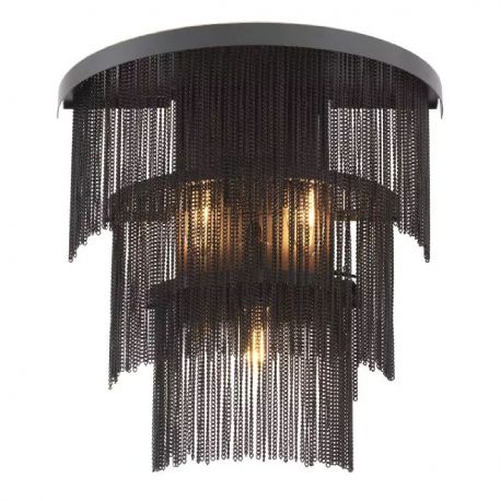 Aplice, corpuri de iluminat pentru pereti - Aplica de perete design elegant LUX Tissot, bronz