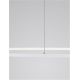 Pendule, Lustre suspendate - Lustra LED suspendata design modern circular TARQUIN D-100cm alba