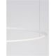 Pendule, Lustre suspendate - Lustra LED suspendata design modern circular TARQUIN D-100cm alba