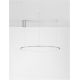 Pendule, Lustre suspendate - Lustra LED suspendata design modern circular TARQUIN D-100cm argintie