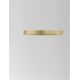 Pendule, Lustre suspendate - Lustra LED suspendata design modern circular PERRINE D-40cm aurie