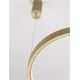 Pendule, Lustre suspendate - Lustra LED suspendata design modern circular PERRINE D-40cm aurie
