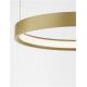 Pendule, Lustre suspendate - Lustra LED suspendata design modern circular PERRINE D-40cm aurie