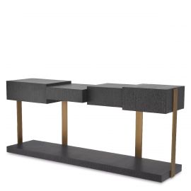 Console - Consola design elegant LUX Nerone, gri carbune