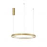 Lustra LED suspendata design modern circular PERRINE D-60cm aurie