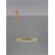 Pendule, Lustre suspendate - Lustra LED suspendata design modern circular PERRINE D-60cm aurie