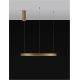 Pendule, Lustre suspendate - Lustra LED suspendata design modern circular PERRINE D-60cm aurie