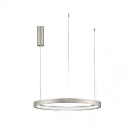 Pendule, Lustre suspendate - Lustra LED suspendata design modern circular PERRINE D-60cm argintie