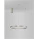 Pendule, Lustre suspendate - Lustra LED suspendata design modern circular PERRINE D-60cm argintie