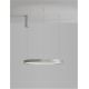 Pendule, Lustre suspendate - Lustra LED suspendata design modern circular PERRINE D-60cm argintie