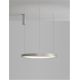 Pendule, Lustre suspendate - Lustra LED suspendata design modern circular PERRINE D-60cm argintie