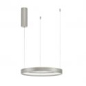 Lustra LED suspendata design modern circular PERRINE D-40cm argintie