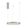 Lustra LED suspendata design modern circular PERRINE D-40cm argintie