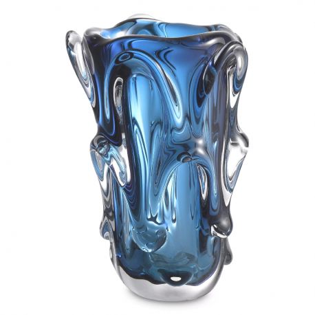 Parfumuri de camera, Idei cadouri, Obiecte decorative - Vaza flori, Vas decorativ Aila L albastru