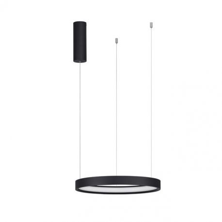 Pendule, Lustre suspendate - Lustra LED suspendata design modern circular PERRINE D-40cm neagra