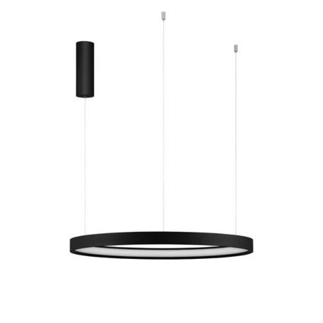 Pendule, Lustre suspendate - Lustra LED suspendata design modern circular PERRINE D-60cm neagra