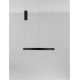 Pendule, Lustre suspendate - Lustra LED suspendata design modern circular PERRINE D-60cm neagra