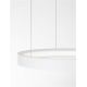 Pendule, Lustre suspendate - Lustra LED suspendata design modern circular PERRINE D-40cm alba