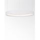 Pendule, Lustre suspendate - Lustra LED suspendata design modern circular PERRINE D-40cm alba