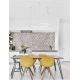Pendule, Lustre suspendate - Lustra LED suspendata design modern circular PERRINE D-60cm alba