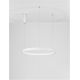 Pendule, Lustre suspendate - Lustra LED suspendata design modern circular PERRINE D-60cm alba