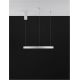 Pendule, Lustre suspendate - Lustra LED suspendata design modern circular PERRINE D-60cm alba