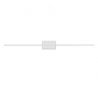 Aplica LED pentru oglinda / tablou AZURE alba L-120,5cm