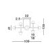 Pendule, Lustre suspendate - Lustra moderna suspendata design minimalist LICATO aurie 8L
