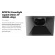 Spoturi incastrabile spatii comerciale - Spot LED incastrabil DEEP60 Downlight square black 36° 3000K stripy