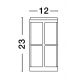 Aplice - Aplica pentru iluminat exterior IP54 STONE