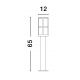 Stalpi - Stalp mic pentru iluminat exterior IP54 STONE