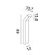 Stalpi - Stalp mic pentru iluminat exterior IP65 BRIGITTA