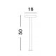 Stalpi - Stalp LED mic pentru iluminat exterior IP54 OFIR