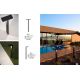 Stalpi - Stalp LED mediu pentru iluminat exterior IP65 POET