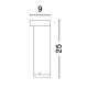 Stalpi - Stalp LED mic pentru iluminat exterior IP54 TIEN