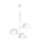 Pendule, Lustre suspendate - Pendul cu 3 surse de iluminat design modern TULLIO alb