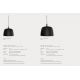 Pendule, Lustre suspendate - Pendul design modern Norbi 30 negru
