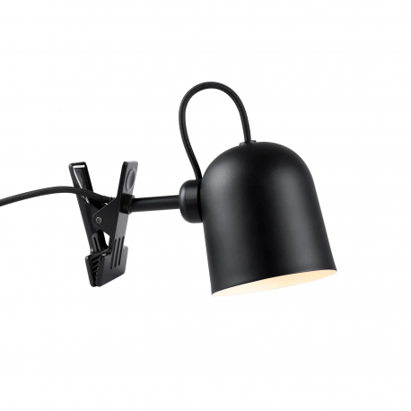 Aplice, corpuri de iluminat pentru pereti - Aplica cu clips design modern Angle negru